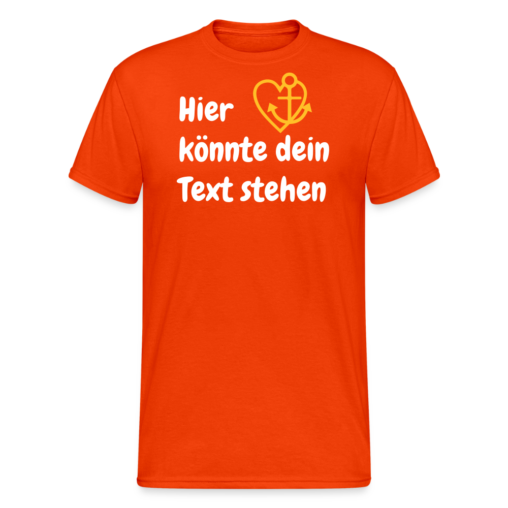 SSW2447Hier könnte dein Text stehen - kräftig Orange