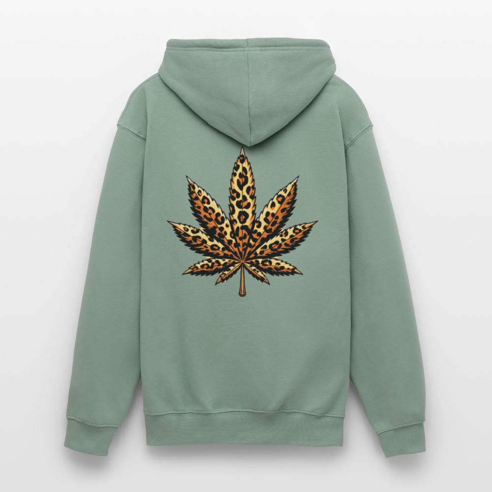 SSW2609 5 Sterne Blatt - Graugrün