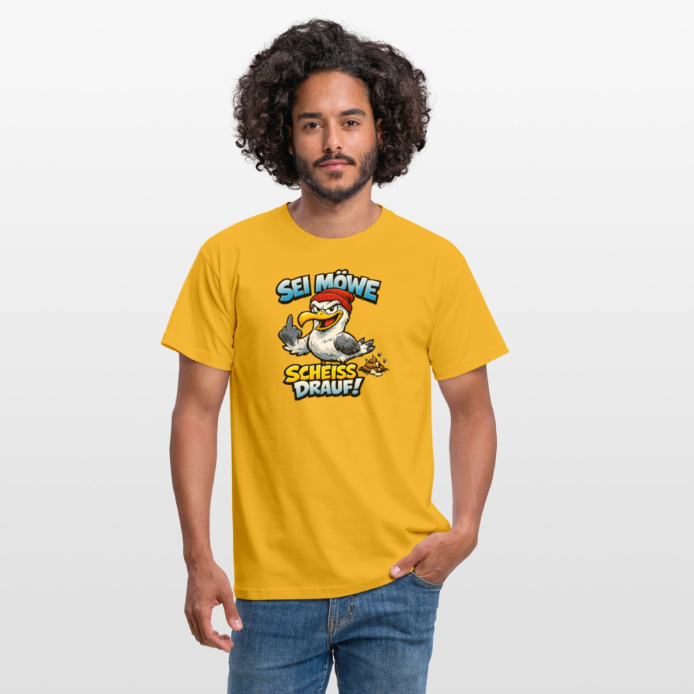 SSW2719SEI MÖWE SCHEISS DRAUF! - Gelb