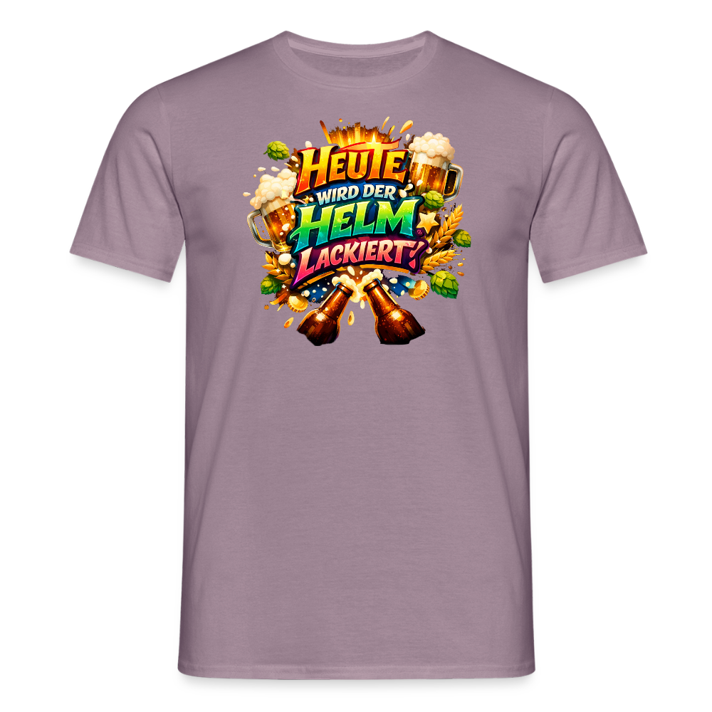 SSW2695HEUTE WIRD DER HELM LACKIERT - Lilagrau 