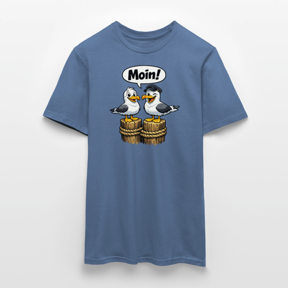 SSW2718Möwen sagen Moin - Taubenblau 