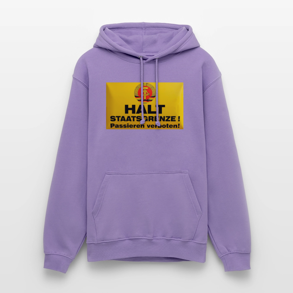 OSSI19 Hoodie HALT STAATSGRENZE - Lavendel