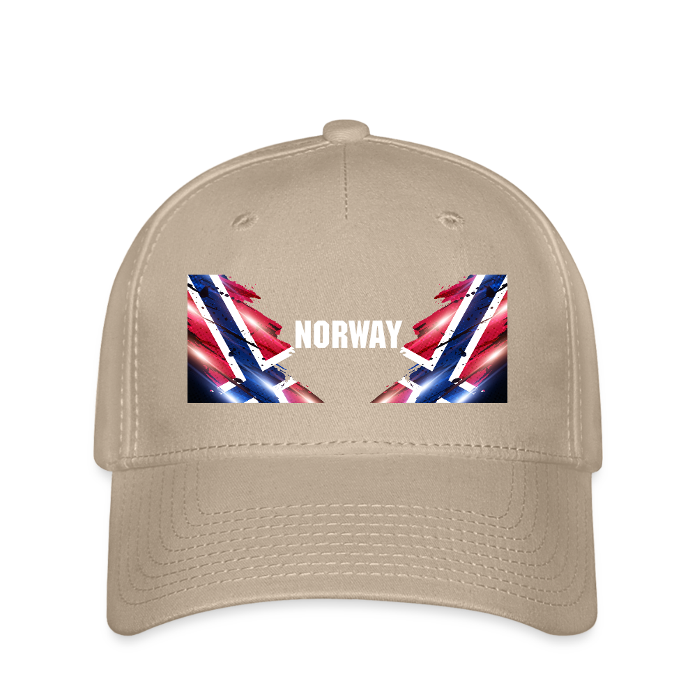 SSW2532 Cap Flag of Norway - Khaki