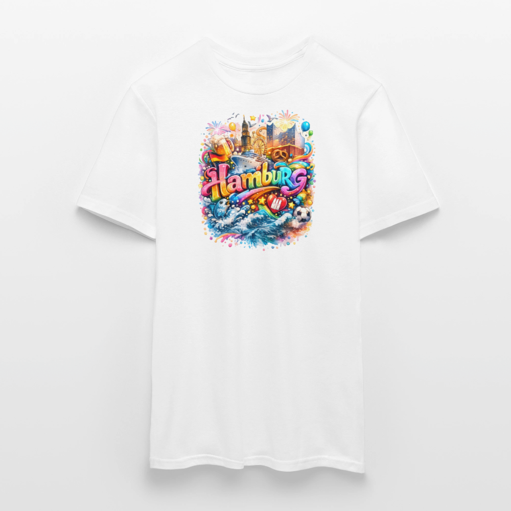 SSW2680Hamburg Verrückt und Bunt2 - Weiß