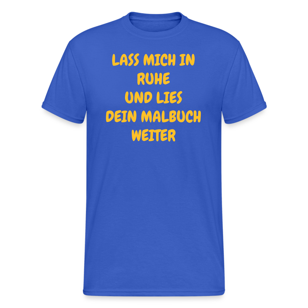 SSW2418LASS MICH IN RUHE UND LIES DEIN MALBUCH WEITER - Königsblau