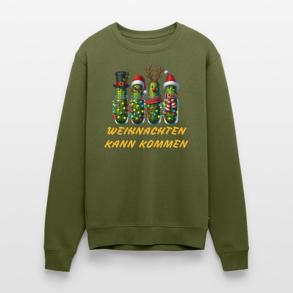 SSW2614WEIHNACHTEN KANN KOMMEN SWEATSHIRT - Khaki