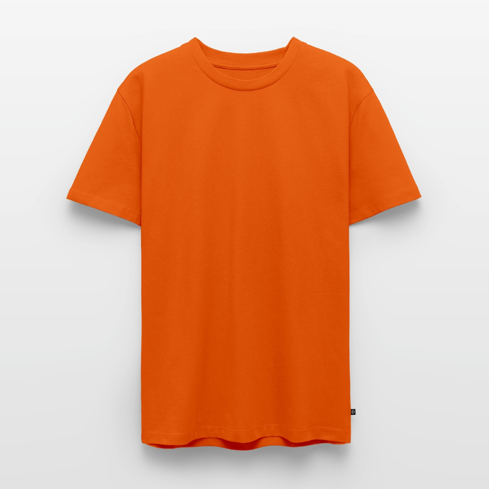 Tshirt Rückendruck Graffitischrift Förderverein Schule - Orange 