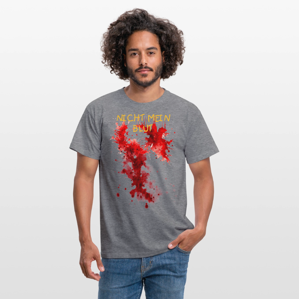 SSW2551NICHT MEIN BLUT - Graphit meliert