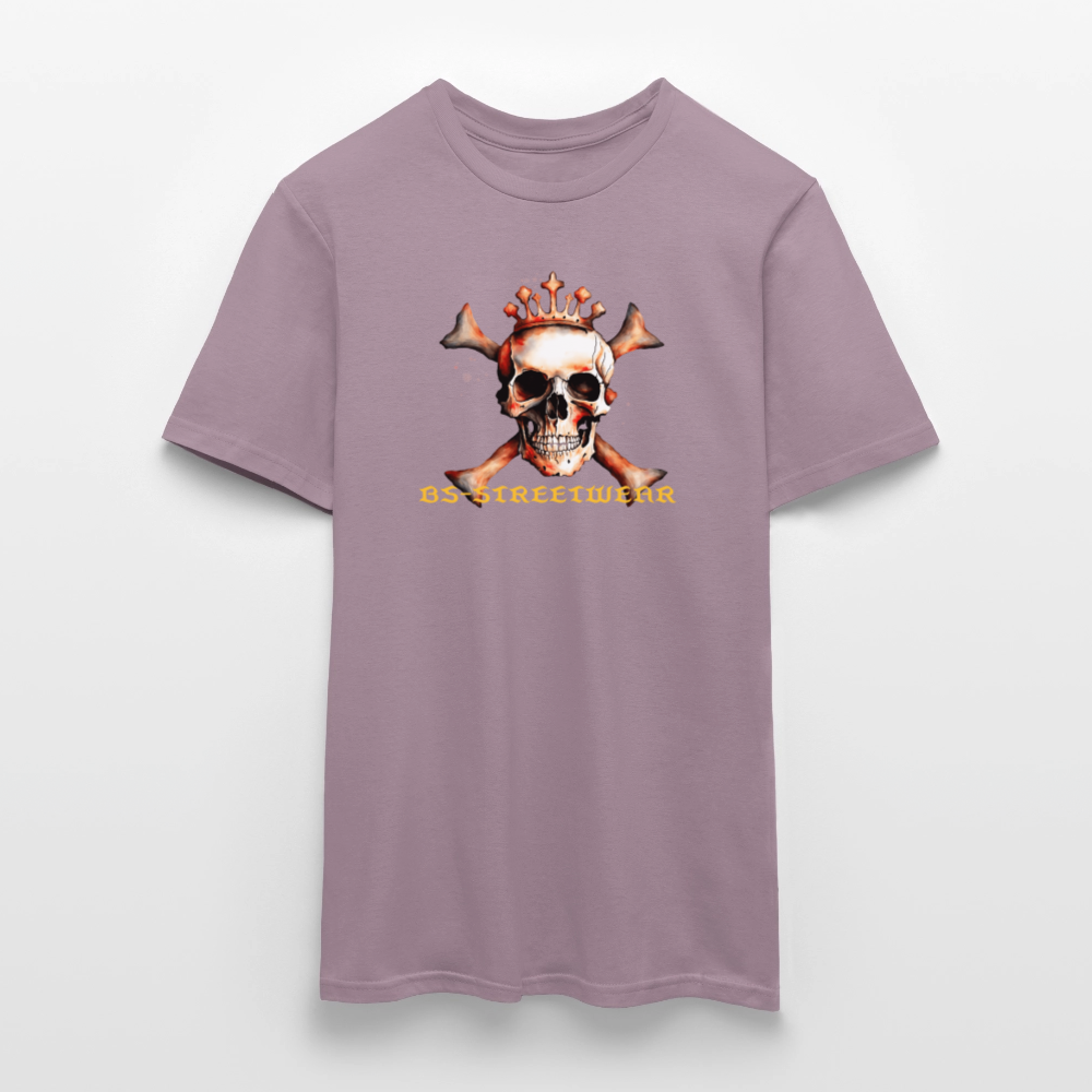 SSW2498Totenkopf BS Streetwear - Lilagrau 
