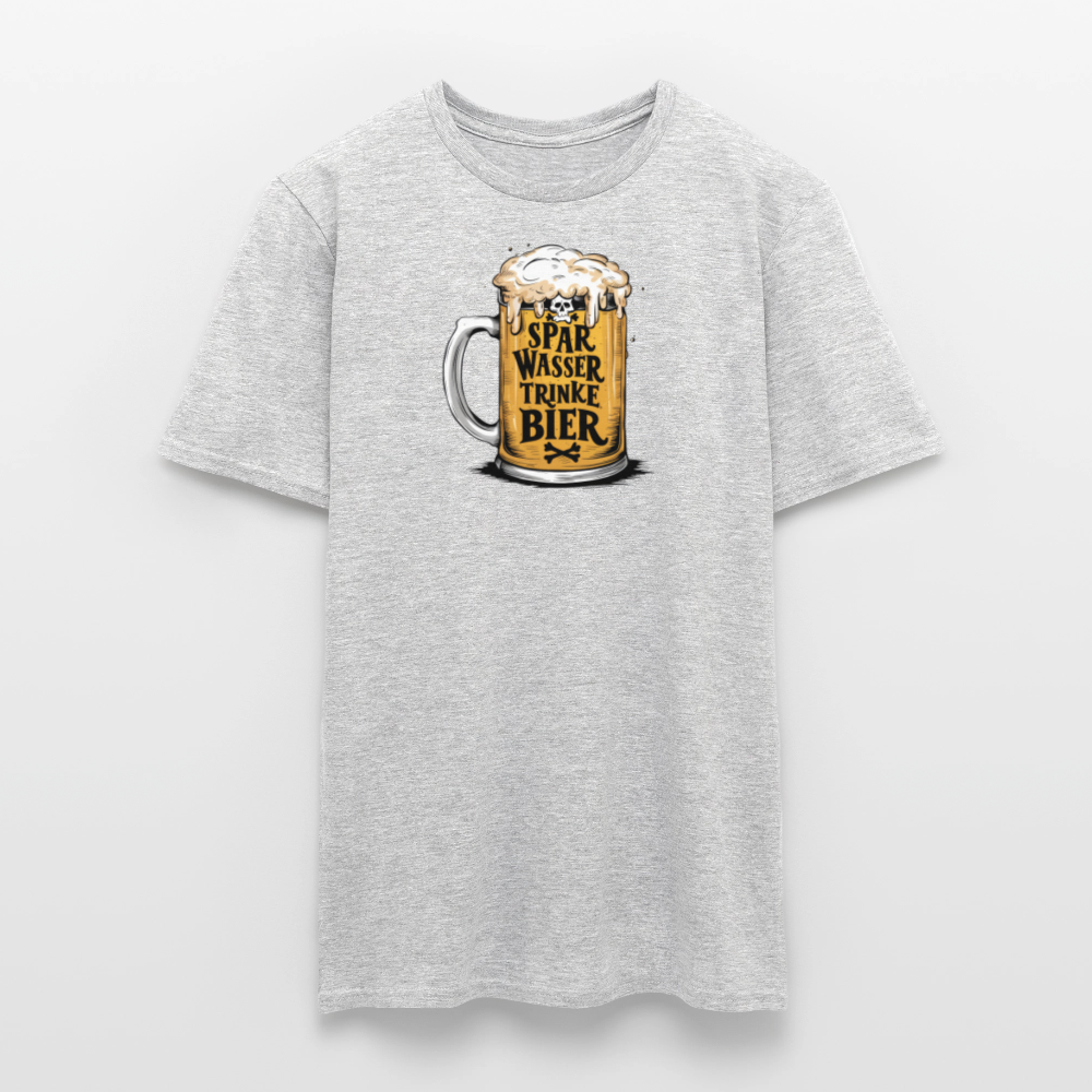 SSW2585 Spar Wasser Trinke Bier - Grau meliert