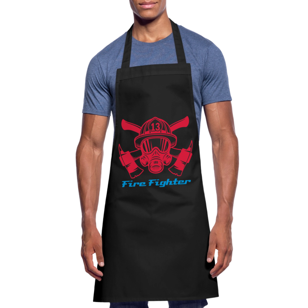 SSW2600 Fire Fighter Kochschürze - Schwarz
