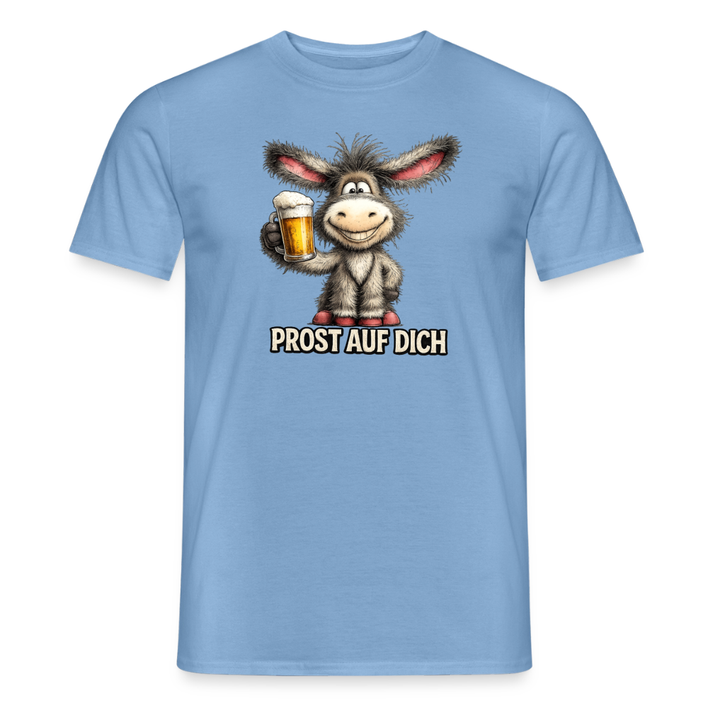 SSW2877Esel Prost auf dich - Carolina Blue