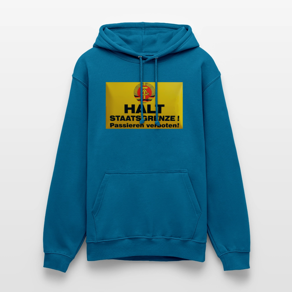 OSSI19 Hoodie HALT STAATSGRENZE - Tiefseeblau 