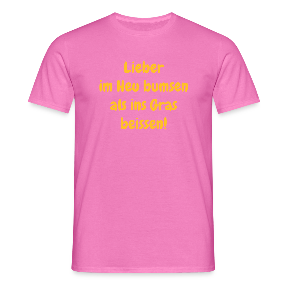 SSW2499Lieber im Heu bumsen als ins Gras beissen! - Pink