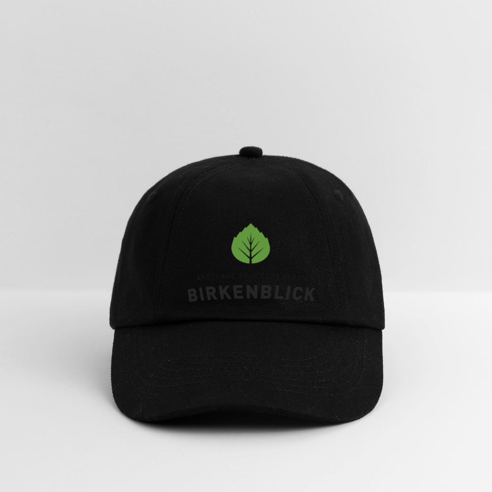 Baseballkappe Birkenblick - Schwarz/Schwarz