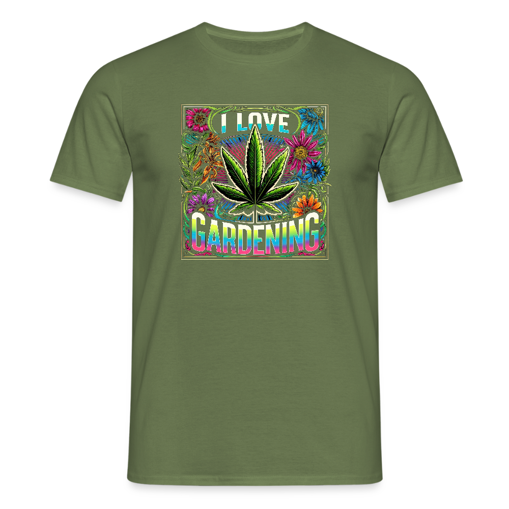 SSW2497Cannabisblume - Militärgrün