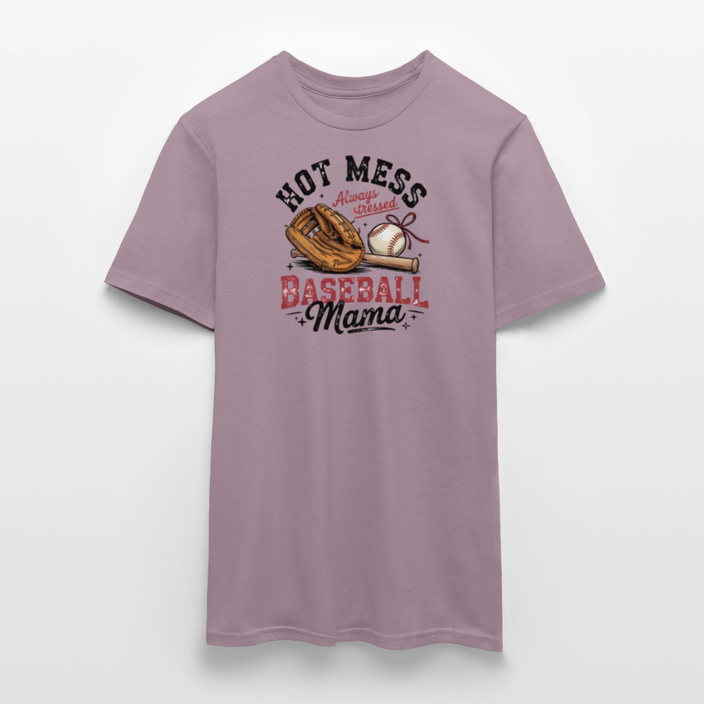 SSW2586 Baseball Mama - Lilagrau 