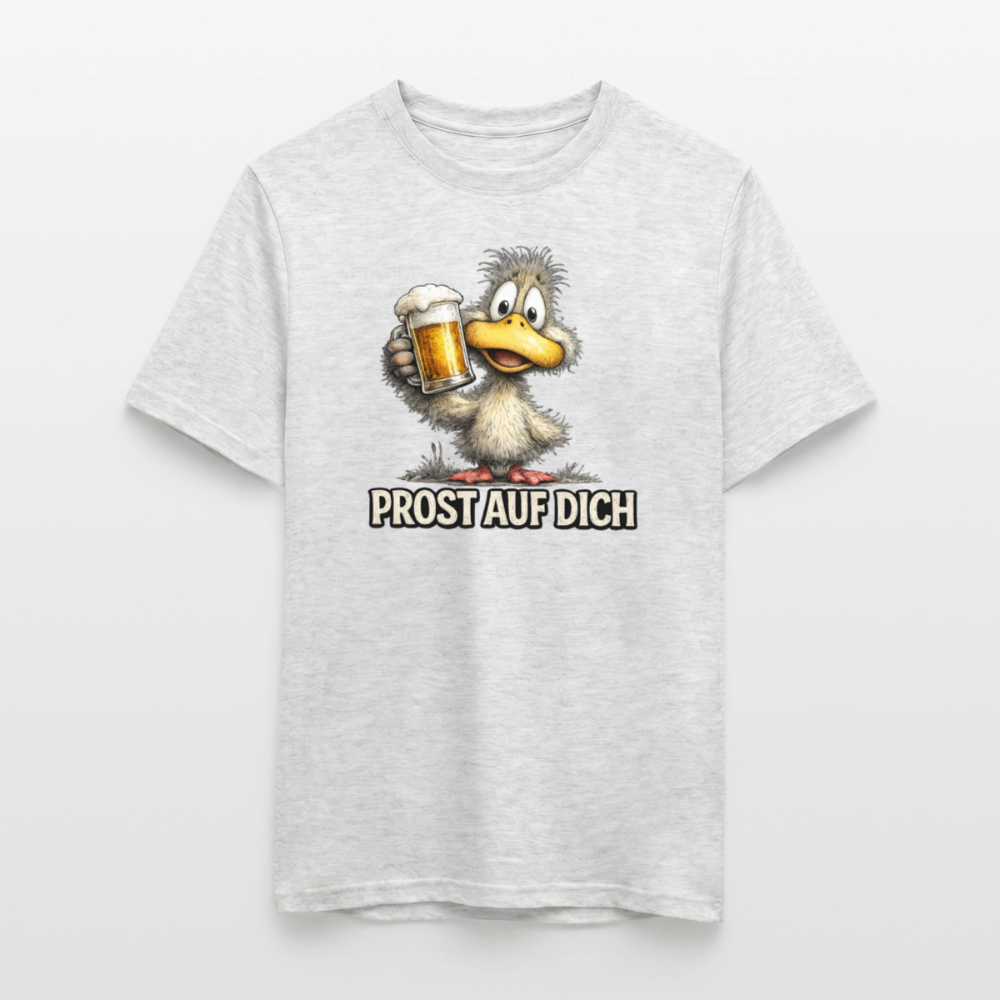 SSW2880Ente Prost auf dich - Grau meliert