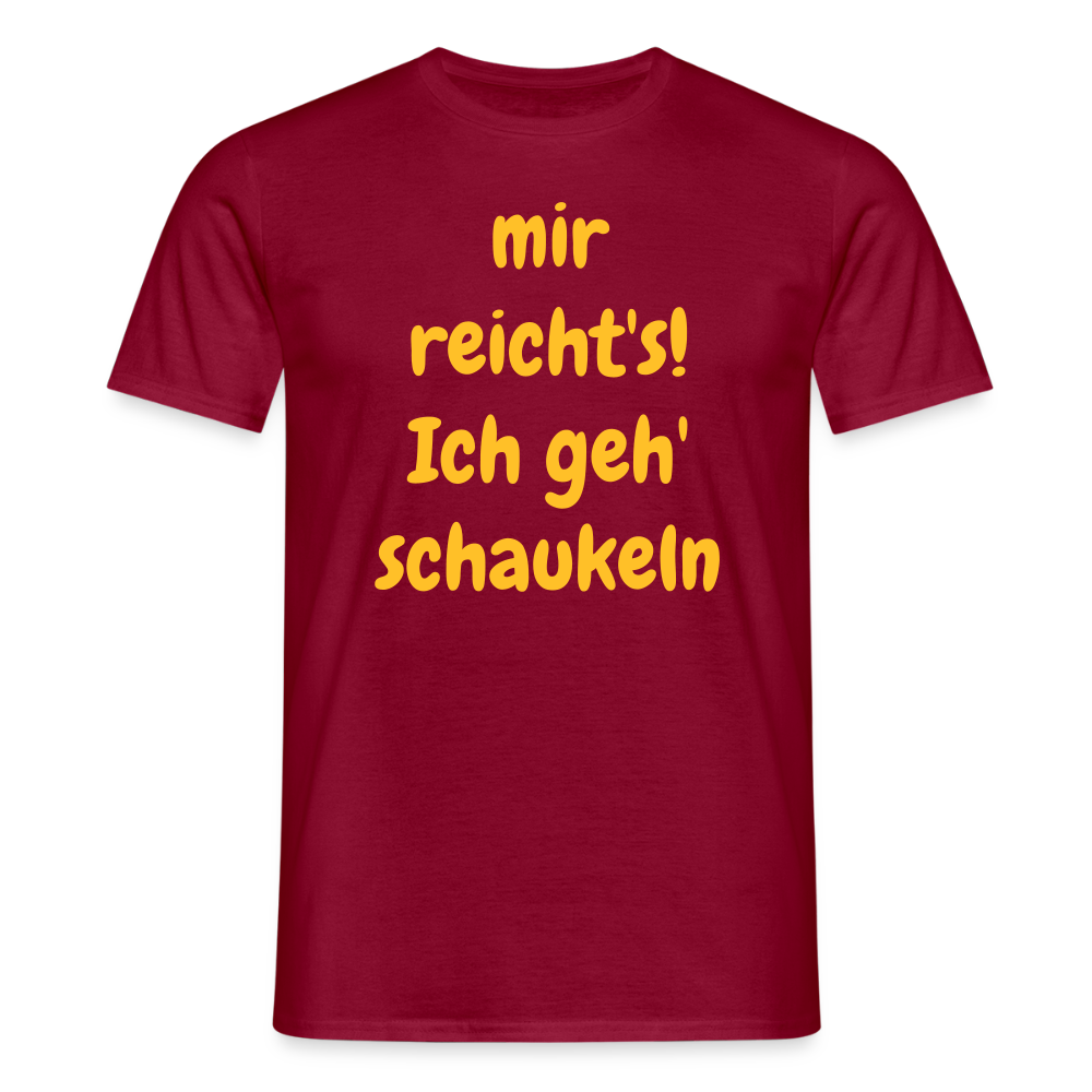 SSW2644mir reicht's! Ich geh' schaukeln - Ziegelrot