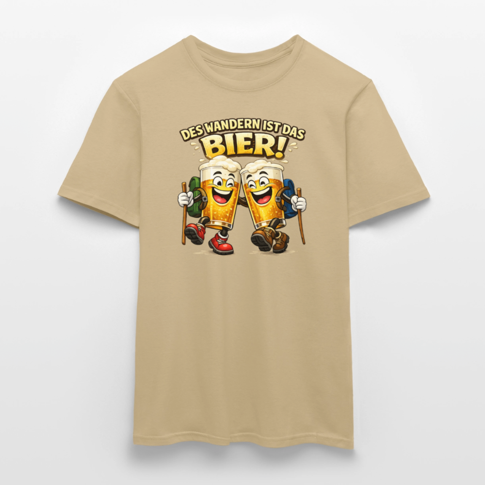 SSW2890 DES WANDERN IST DAS BIER - Sandbeige