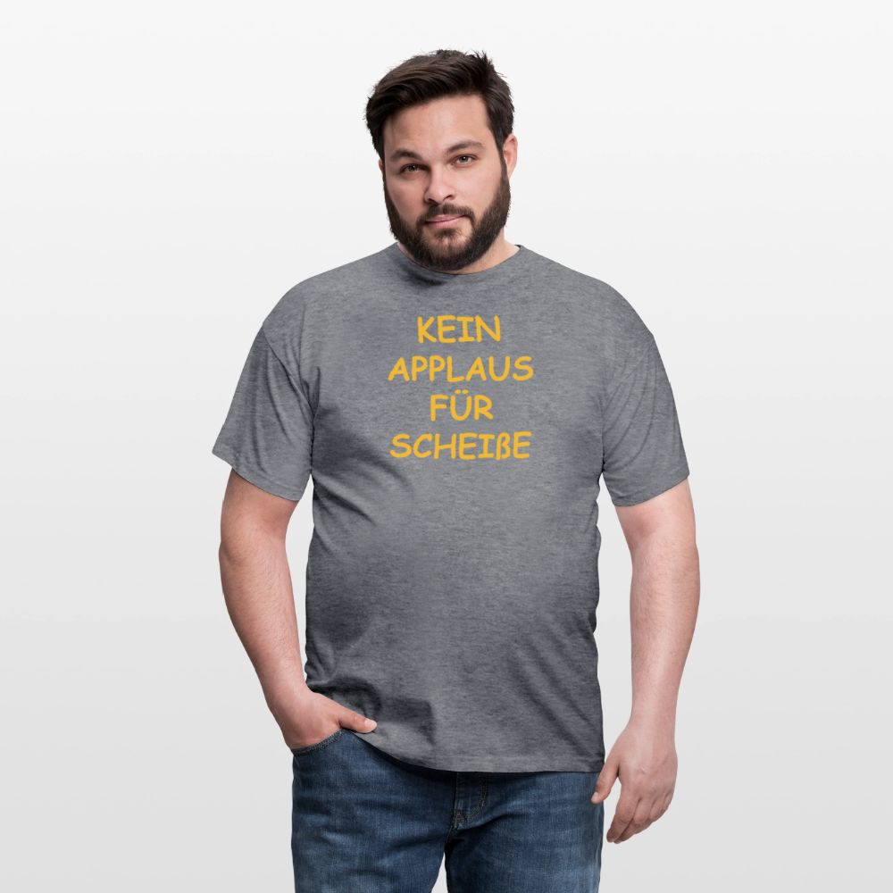 SSW2513KEIN APPLAUS FÜR SCHEIßE - Graphit meliert