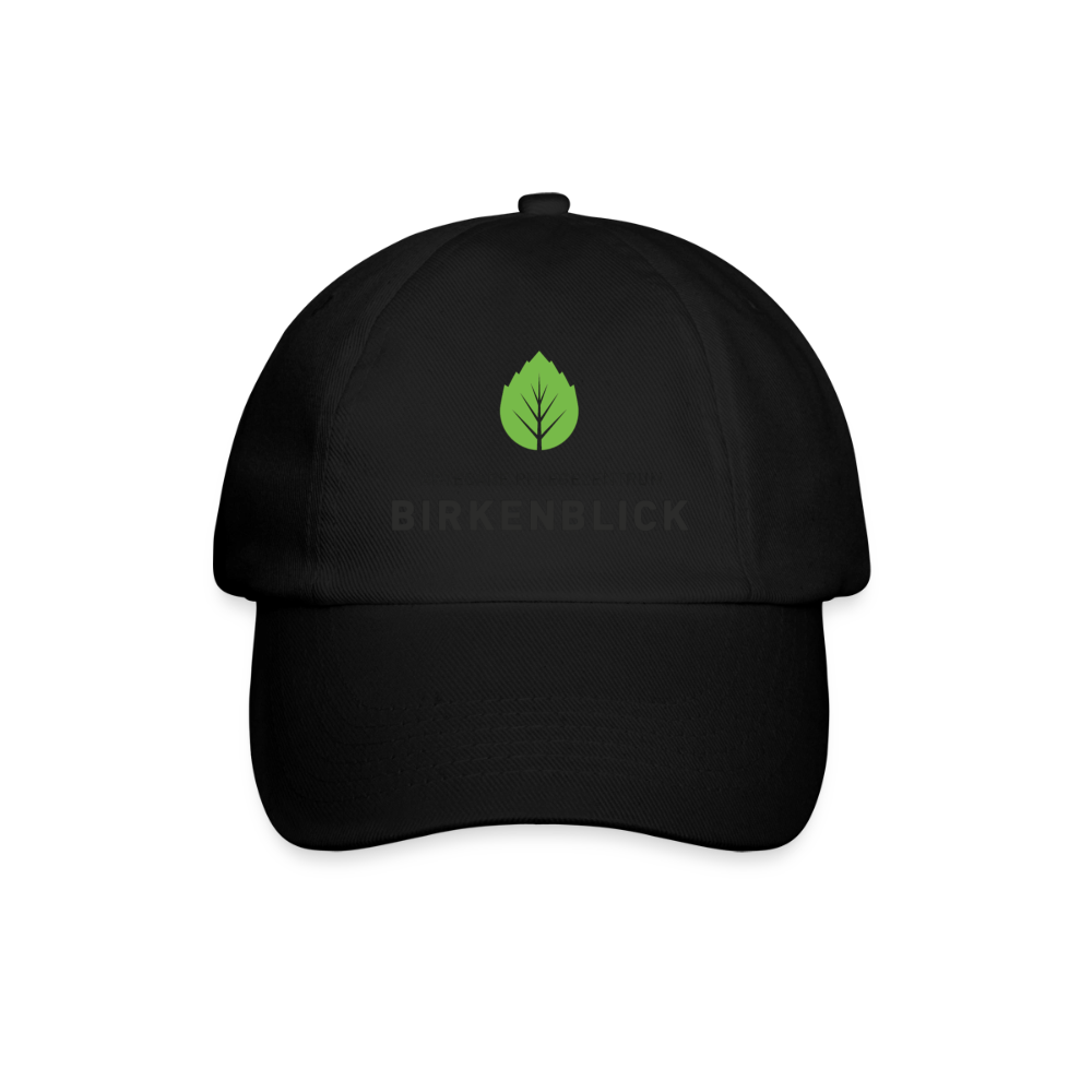 Baseballkappe Birkenblick - Schwarz/Schwarz