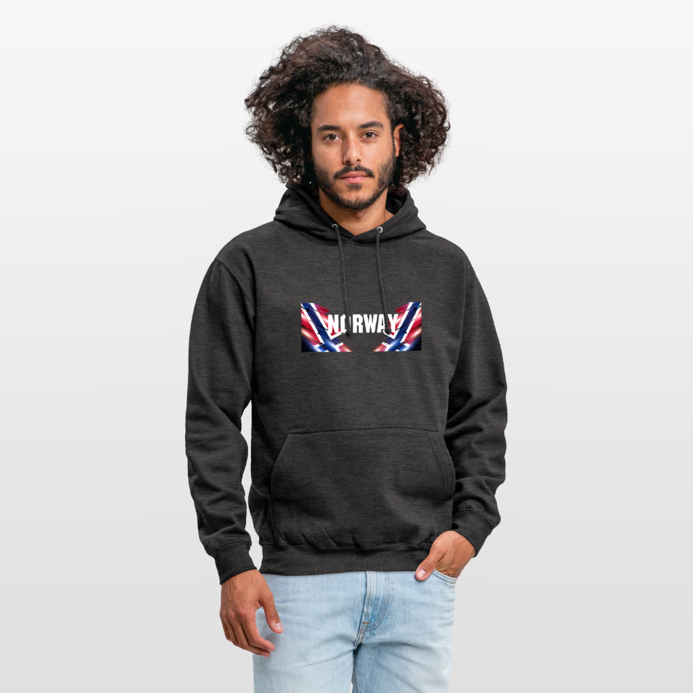 SSW2533 Kapuzenpulli Flag of Norway - Anthrazit