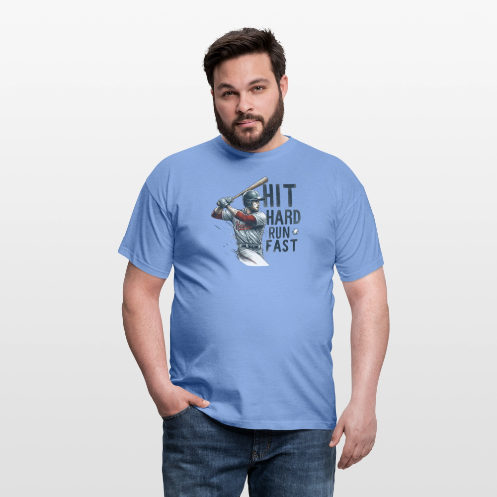 SSW2583 Baseball Hit - carolina blue