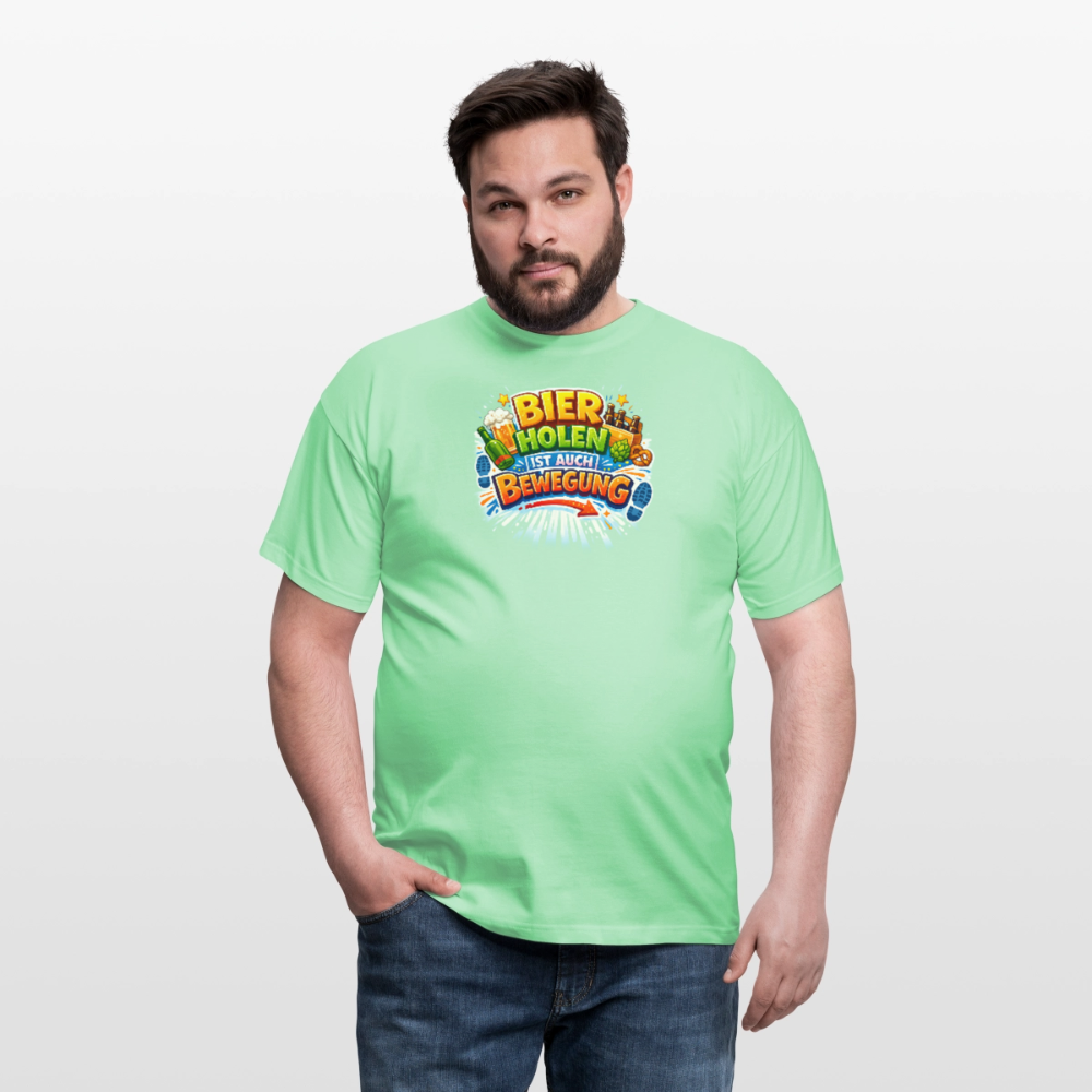 SSW2779 BIER HOLEN IST AUCH BEWEGUNG - Mintgrün
