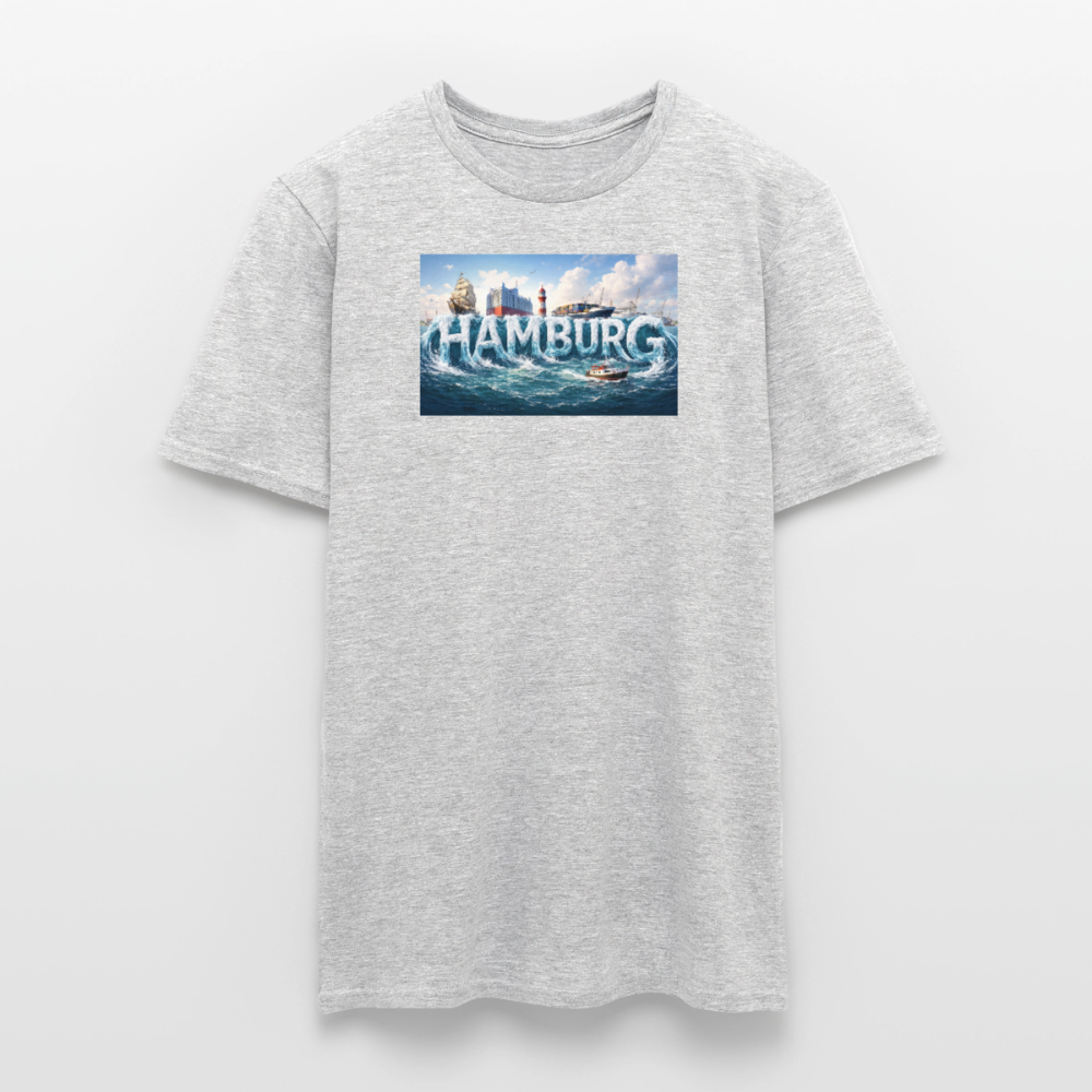 SSW2709 Hamburgerhafen - Grau meliert