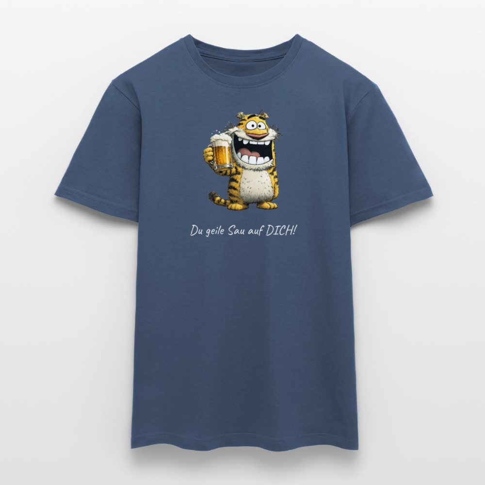 SSW2885Du geile Sau auf Dich! - Dunkles Denimblau