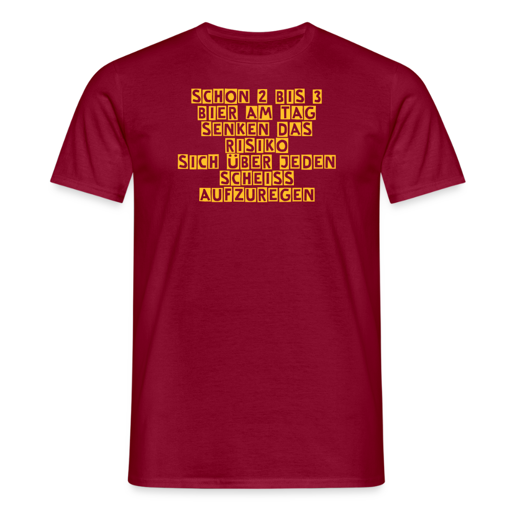 SSW2664SCHON 2 BIS 3 BIER AM TAG... - Ziegelrot