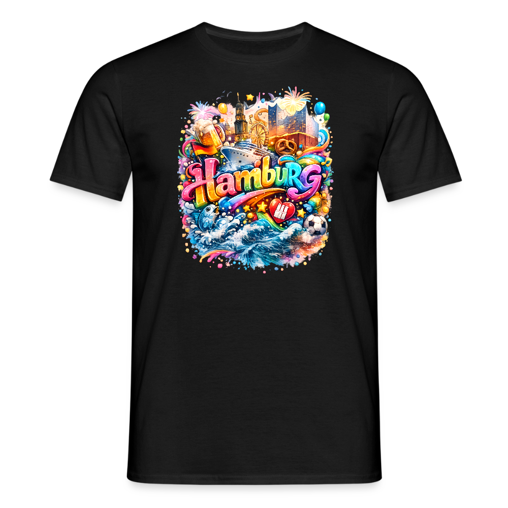 SSW2680Hamburg Verrückt und Bunt2 - Schwarz