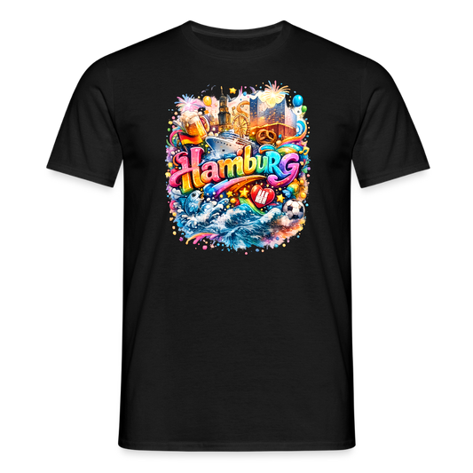 SSW2680Hamburg Verrückt und Bunt2 - Schwarz