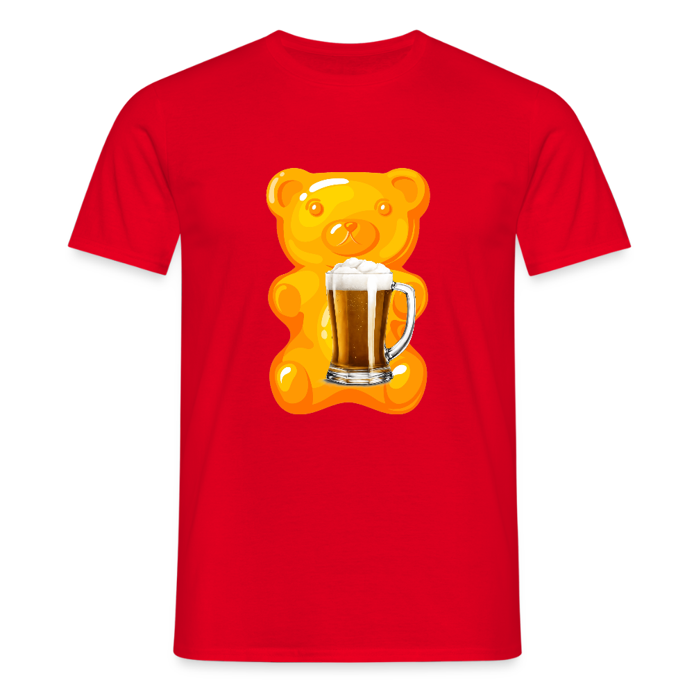 SSW2506Gummibär mit Bier - Rot