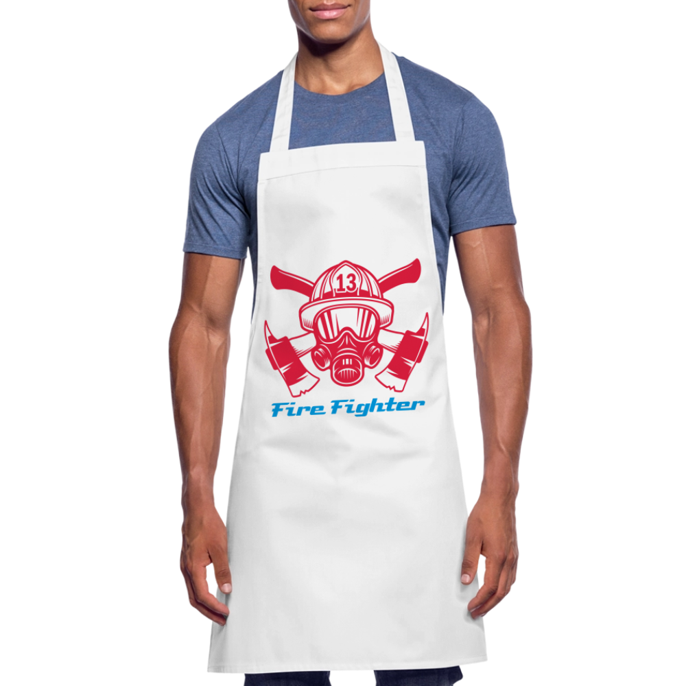 SSW2600 Fire Fighter Kochschürze - Weiß