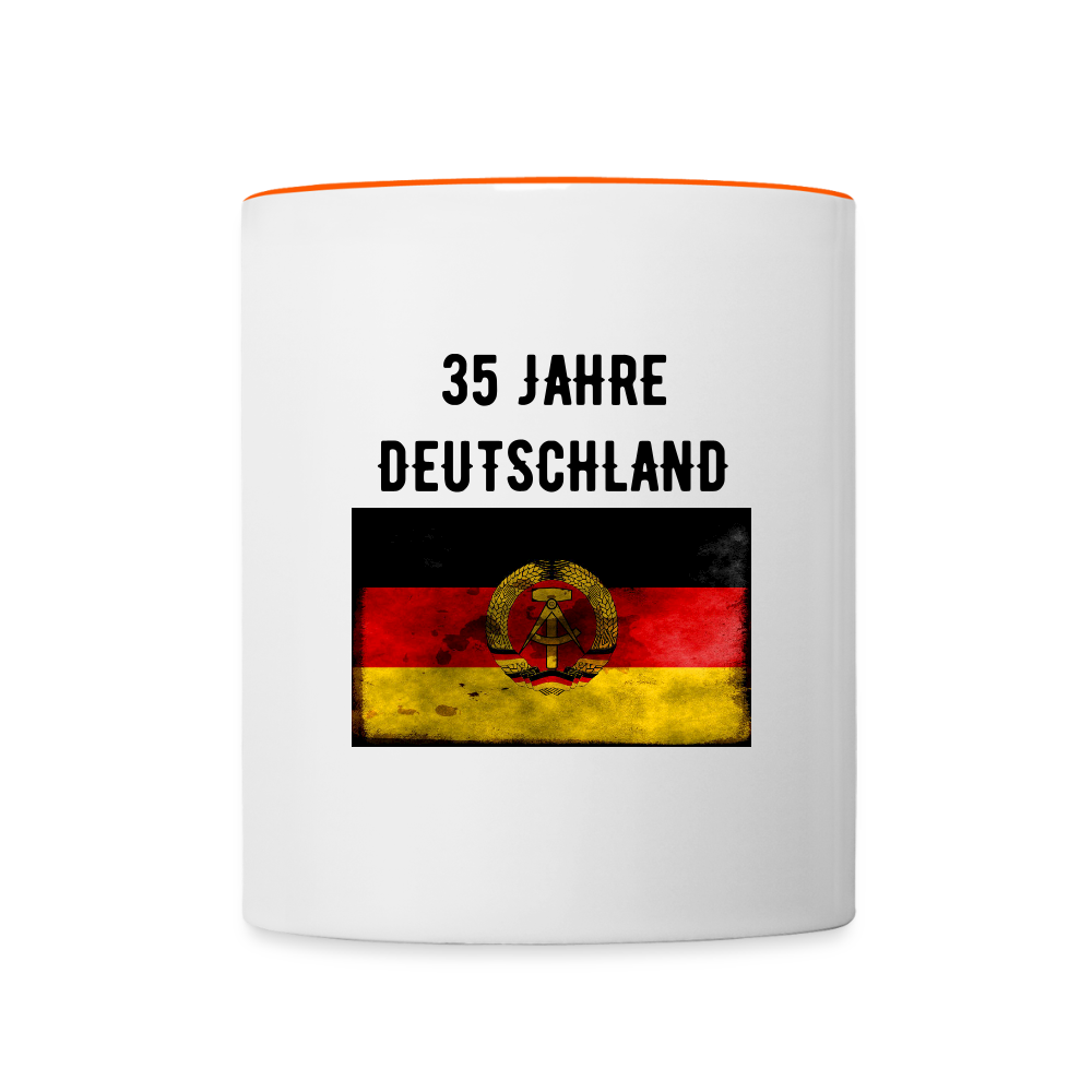 SSW2567  35 JAHRE DEUTSCHLAND - Weiß/Orange