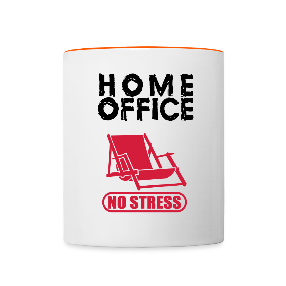 SSW2565HOME OFFICE NO STRESS - Weiß/Orange