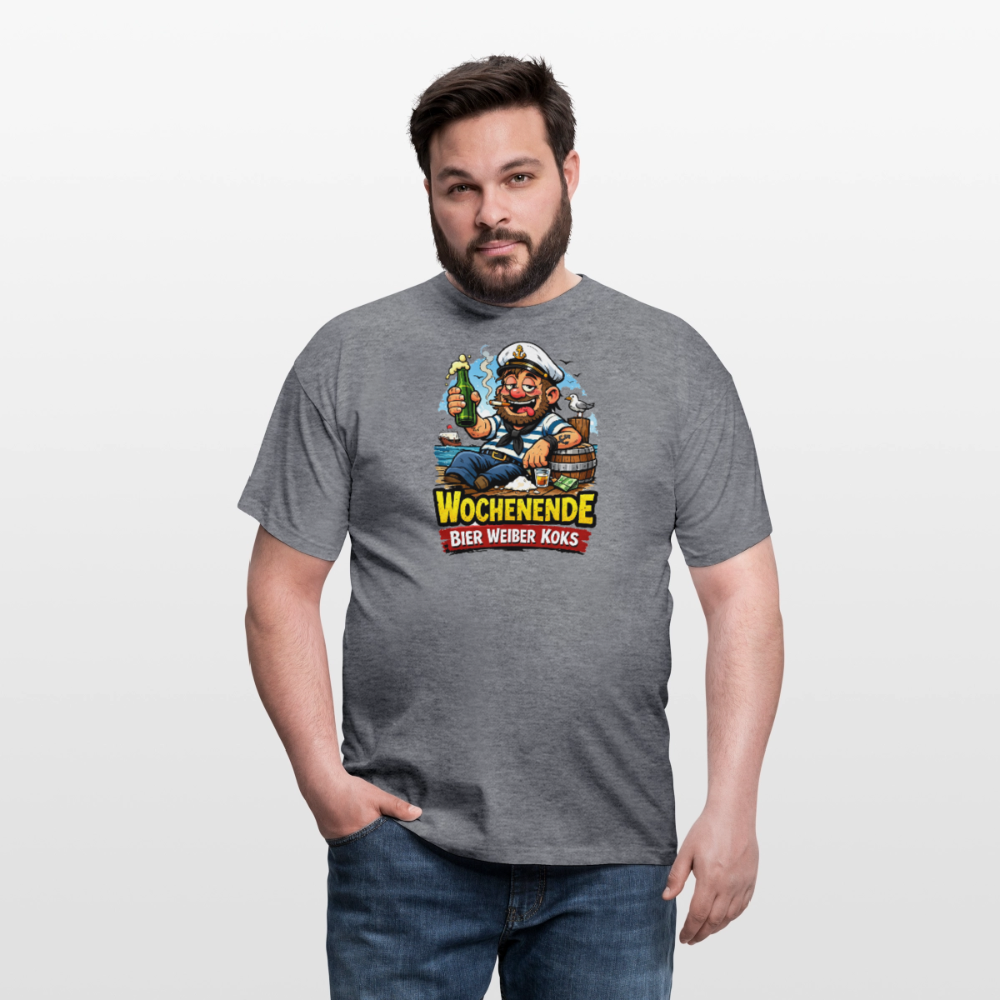 SSW2716Wochenende Bier Weiber Koks - Graphit meliert