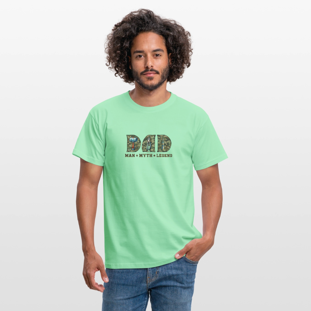 SSW2484Dad Man Myth Legend - Mintgrün