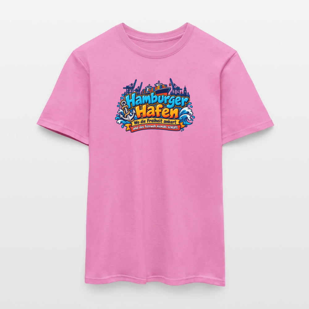 SSW2934Hamburger Hafen – wo die Freiheit ankert und das Fernweh niemals schläft. - Pink