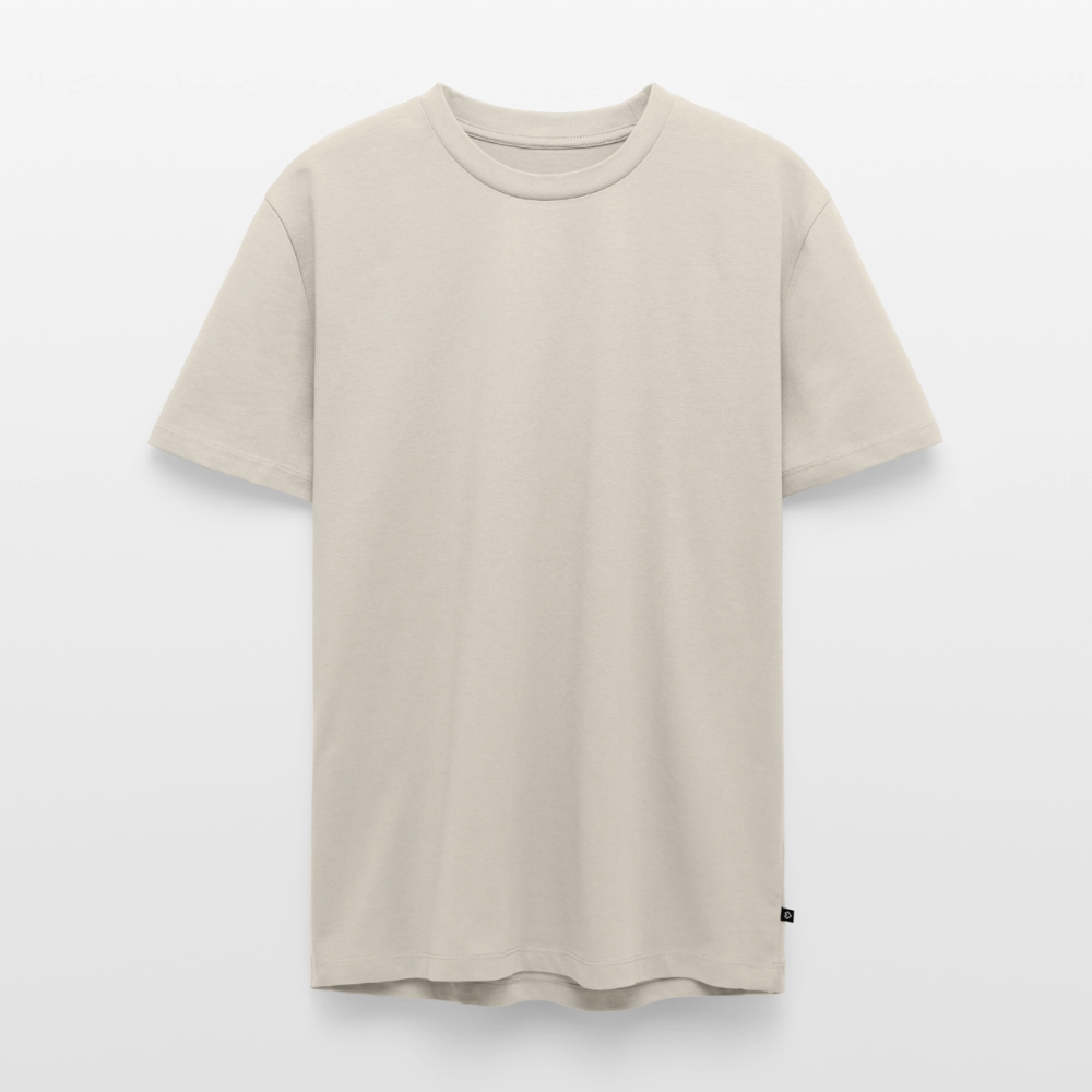 Tshirt Rückendruck Graffitischrift Förderverein Schule - Beige