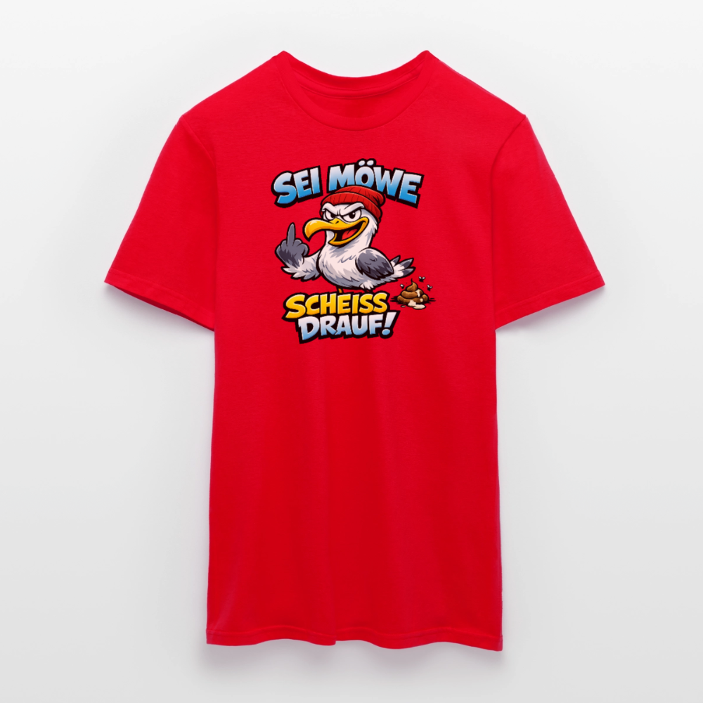 SSW2719SEI MÖWE SCHEISS DRAUF! - Rot