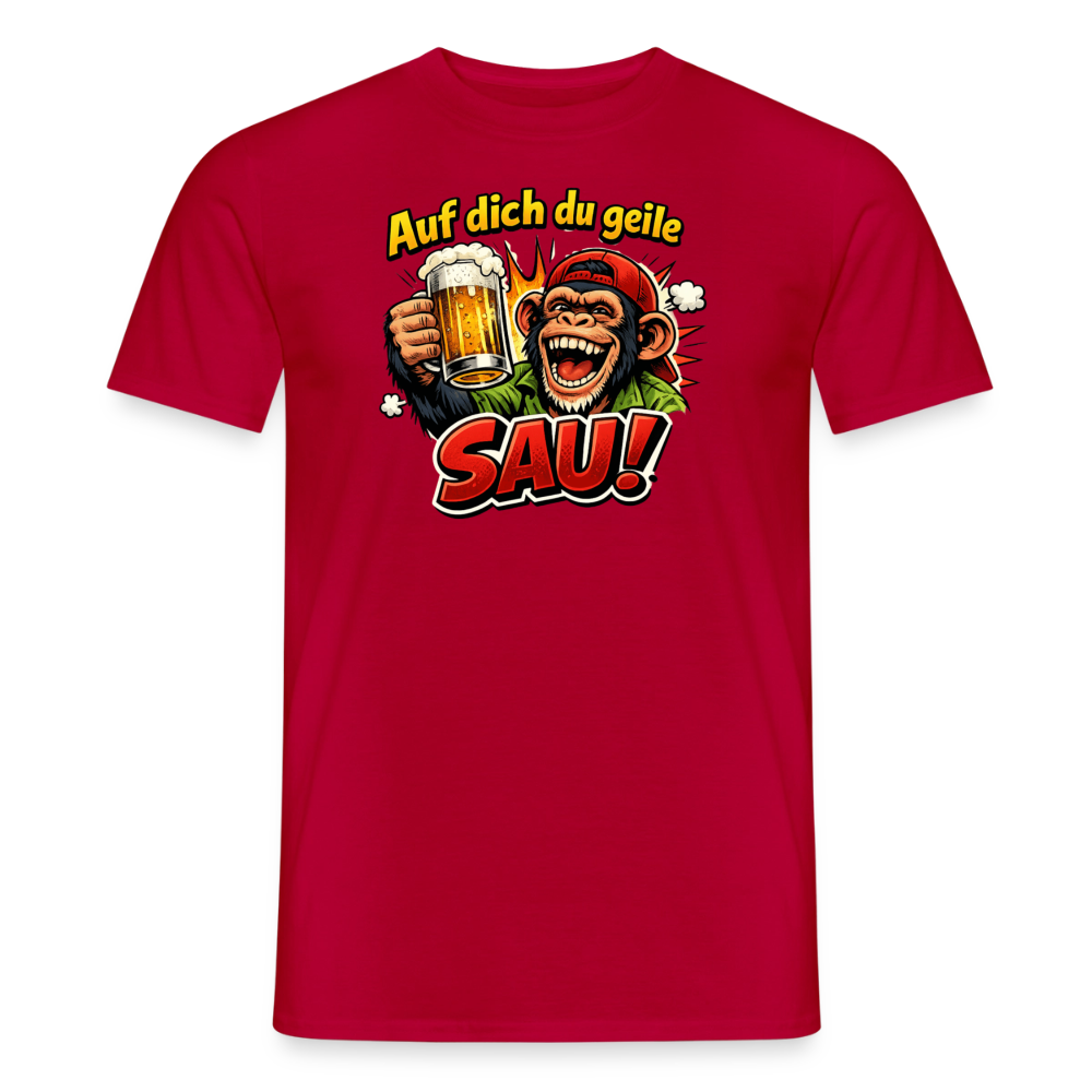 SSW2897Auf dich du geile SAU! - Rot