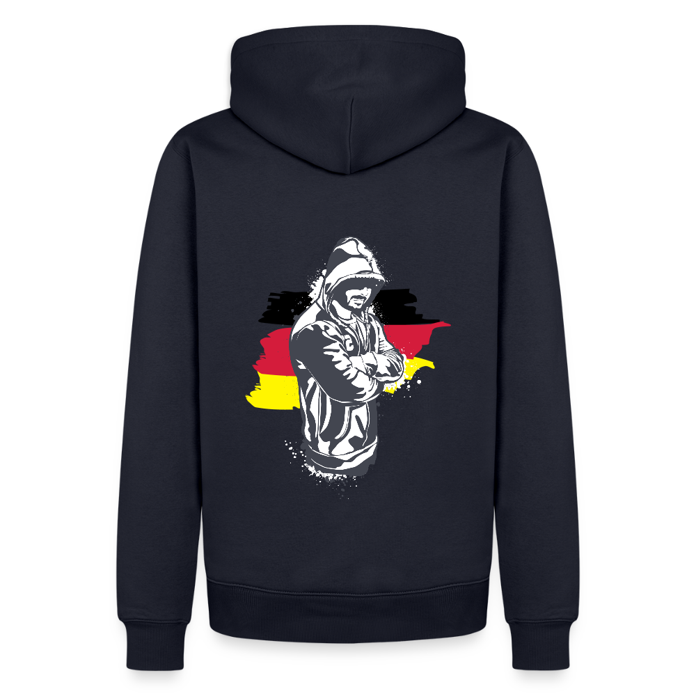 SSW1157Hoodie Kriminell Hände verschränkt - Navy