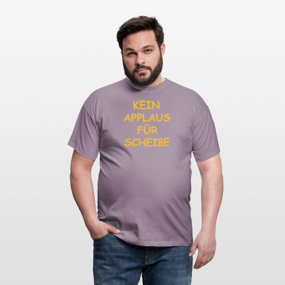 SSW2513KEIN APPLAUS FÜR SCHEIßE - Lilagrau 