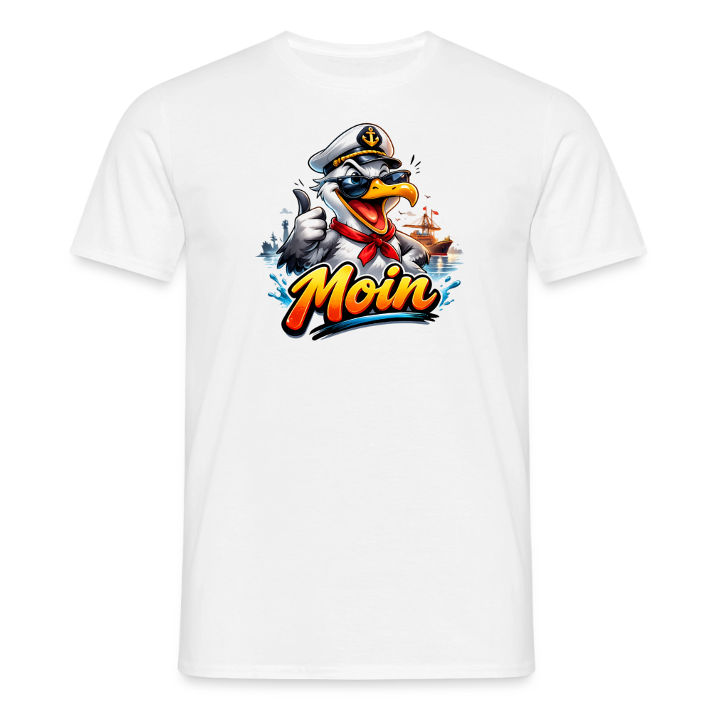 SSW2807 Möwe Moin Halstuch Mütze - Weiß