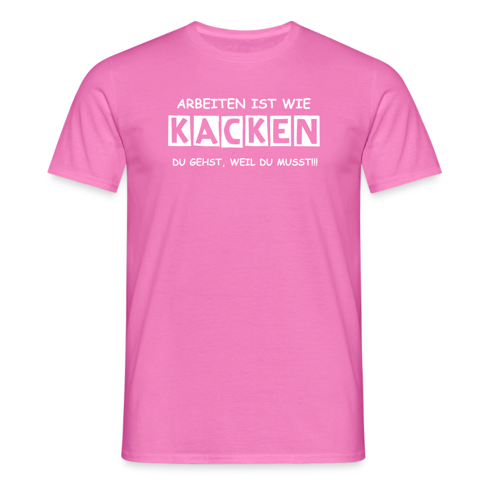 SSW2649 ARBEITEN IST WIE KACKEN........ - Pink
