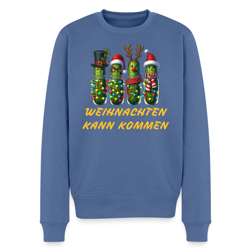 SSW2614WEIHNACHTEN KANN KOMMEN SWEATSHIRT - Taubenblau