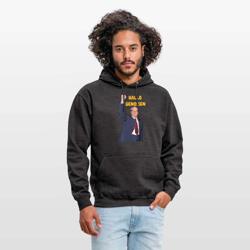 OSSI18Hoodie HALLO GENOSSEN - Anthrazit